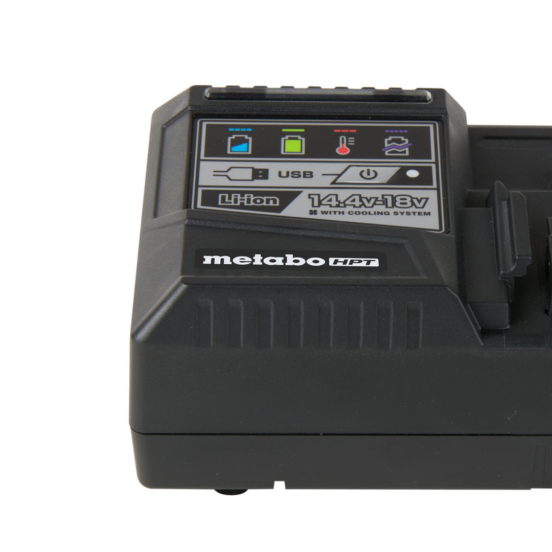 18V/36V Lithium Ion Rapid Charger w/ USB Port, 8 Amp