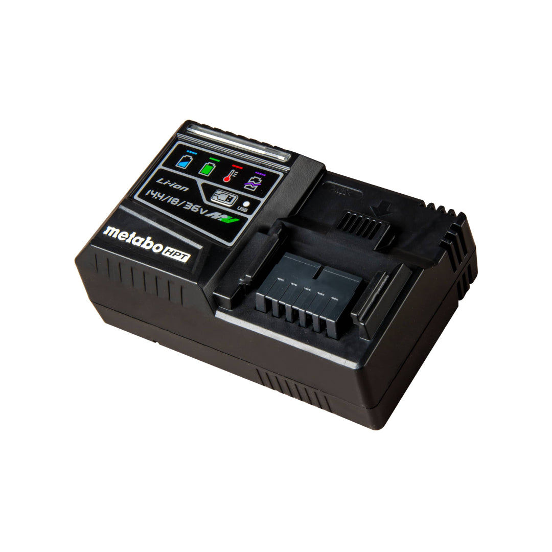 18V/36V Lithium Ion Rapid Charger w/ USB Port, 8 Amp