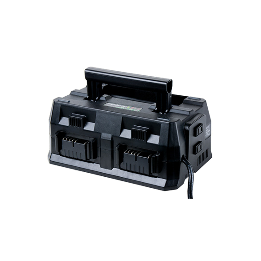 4 Port 18V/36V Lithium Ion Battery Charger w/ 2 USB Ports