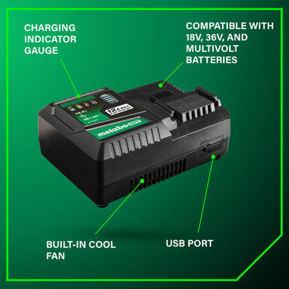 Quick Charger for MV Tabless Batteries (12Amp Charger for MV/18V Batteries)