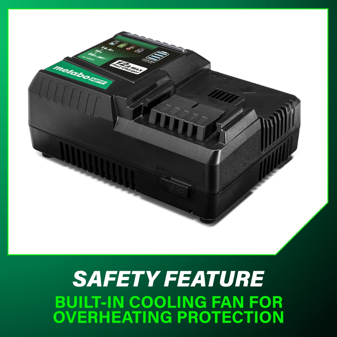 Quick Charger for MV Tabless Batteries (12Amp Charger for MV/18V Batteries)