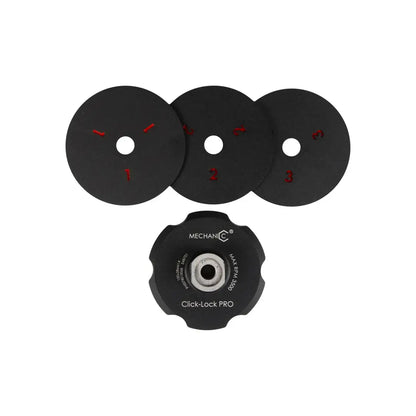 MECHANIC CLICK-LOCK PRO 4" MAGNETIC PAD HOLDER – QUICK CHANGE SYSTEM FOR ANGLE GRINDER POLISHING