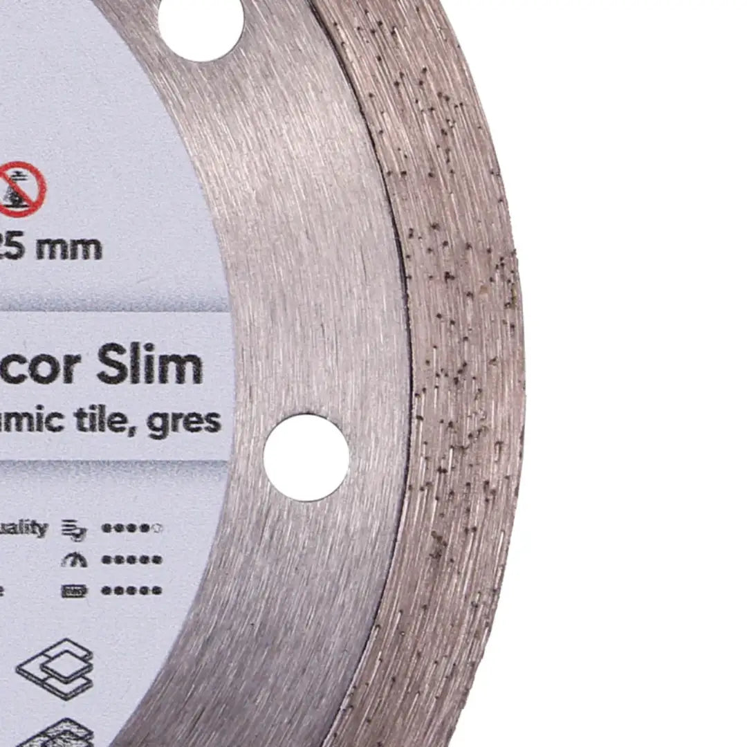 DECOR SLIM 5D DIAMOND BLADE 4.5"–5" – DISTAR ULTRA-THIN TILE CUTTING BLADE FOR CERAMIC & PORCELAIN