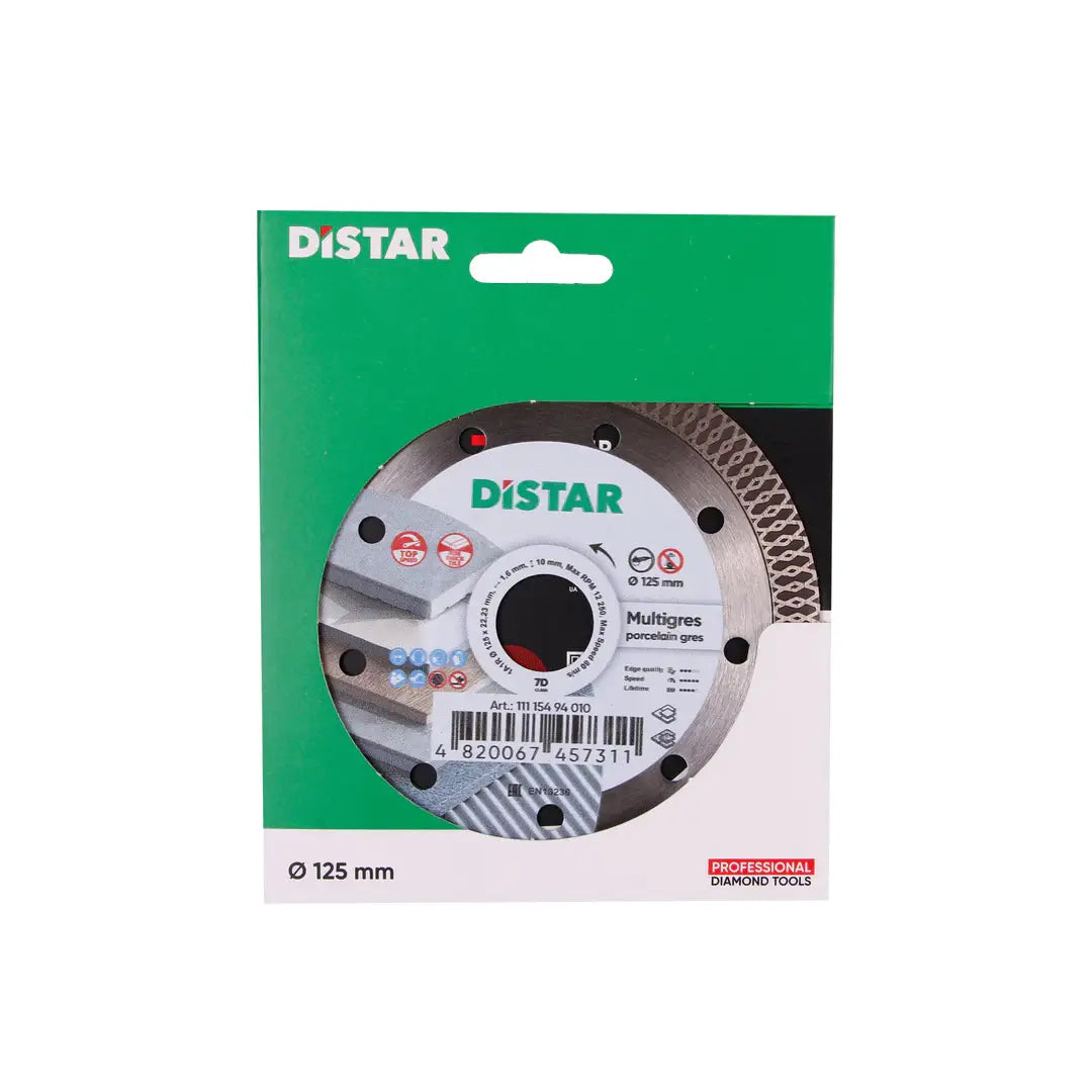 DISTAR MULTIGRES DIAMOND BLADE – HIGH-SPEED CUTTING FOR CERAMIC & PORCELAIN TILE