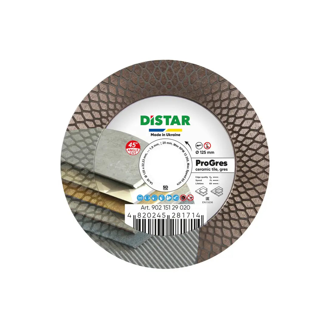 DISTAR PRO GRES DIAMOND BLADE – CUT & GRIND CERAMIC AND PORCELAIN TILE WITH ONE TOOL