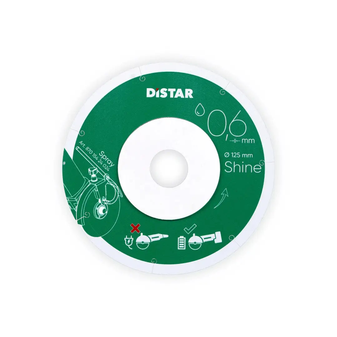 DISTAR SHINE 5" DIAMOND BLADE – ULTRA CLEAN CHIP-FREE CUTTING