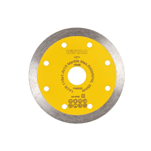 DISTAR MARBLE DIAMOND BLADE – SMOOTH WET CUTTING FOR MARBLE & GRANITE