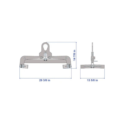 AARDWOLF DRUM CLAMP ADC572