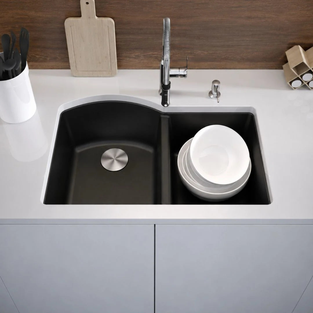 DUR-204 - Big 1-3/4 Double Bowl Granite Sink