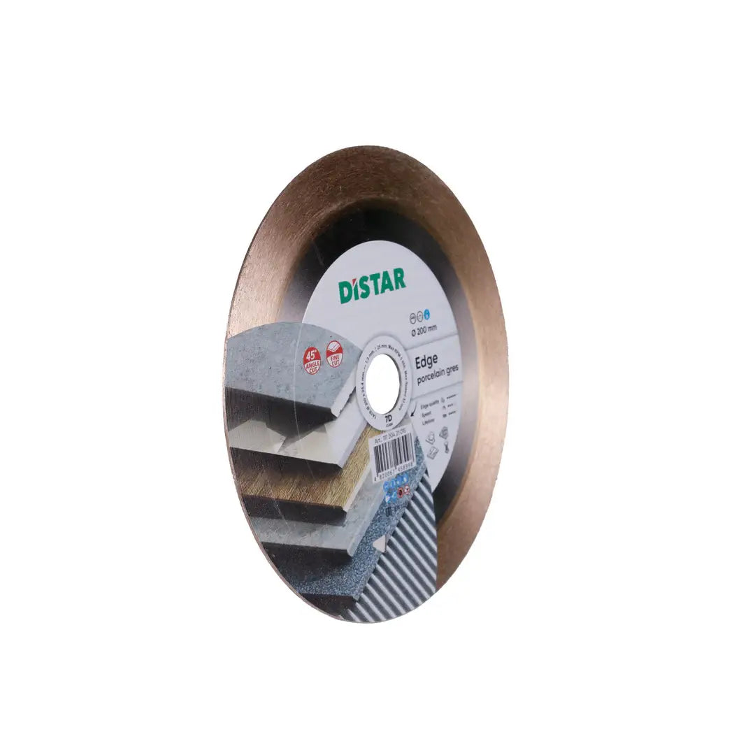 DISTAR EDGE DIAMOND BLADE 7"–10" – PRECISION 45° TILE CUTTING BLADE FOR CERAMIC & PORCELAIN