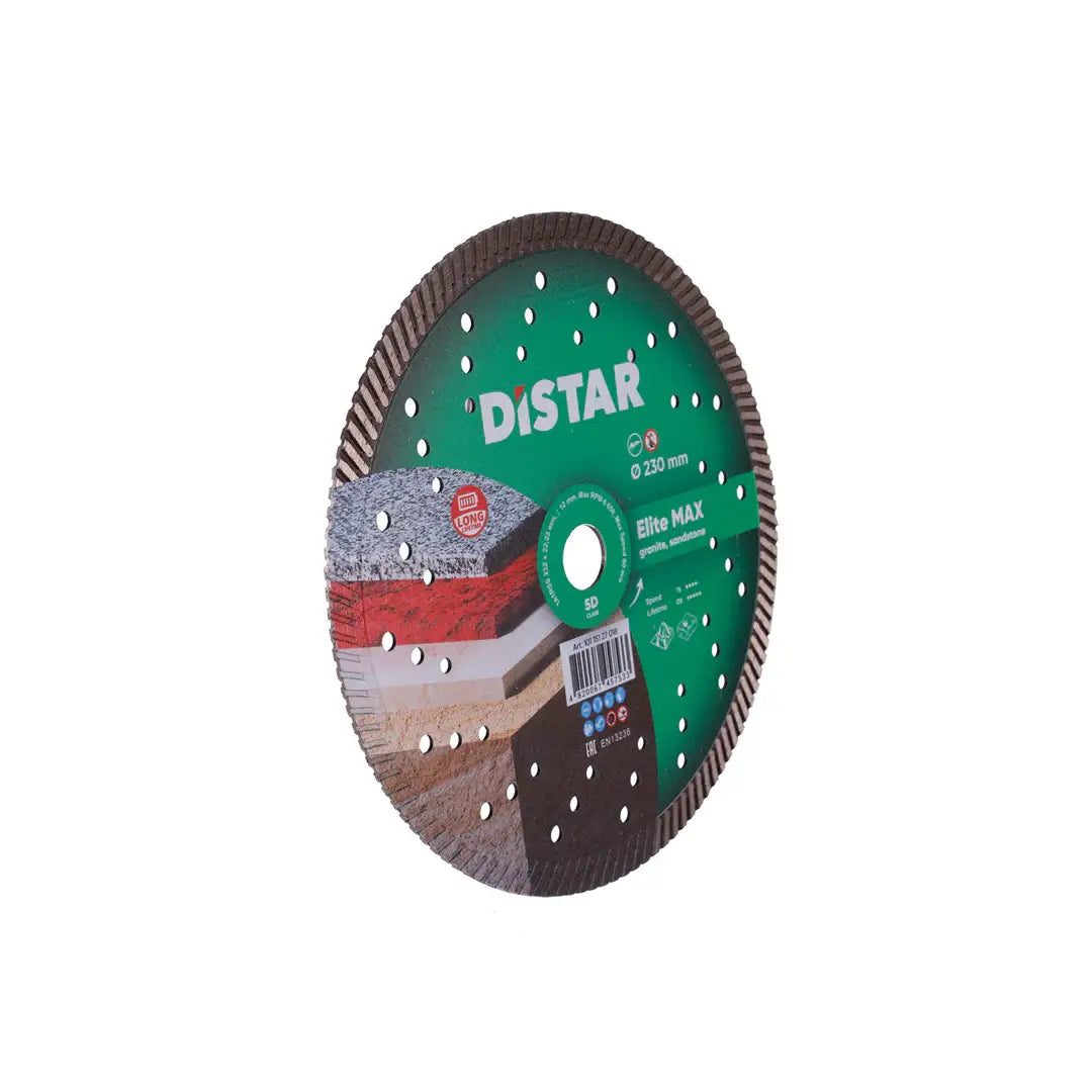 ELITE MAX TURBO DIAMOND BLADE 9" – DISTAR HIGH-SPEED GRANITE CUTTING DISC