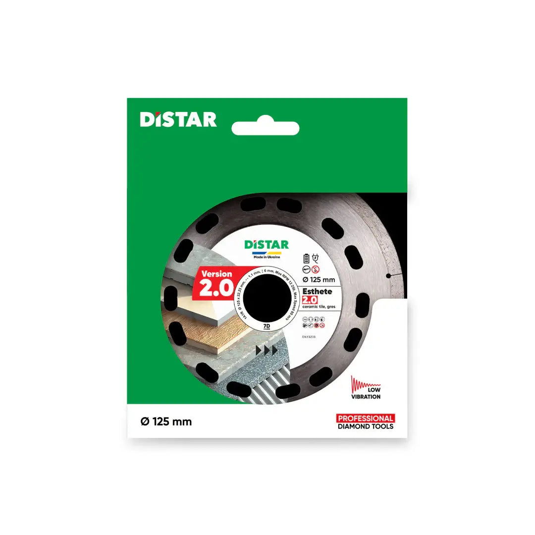 DISTAR ESTHETE 2.0 DIAMOND BLADE 4.5"–5" – ULTRA-THIN PRECISION TILE CUTTING DISC