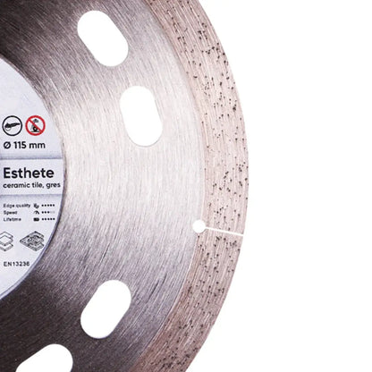 DISTAR ESTHETE DIAMOND BLADE 4.5"–5" – ULTRA-THIN PRECISION CUTTING DISC FOR CERAMIC & PORCELAIN