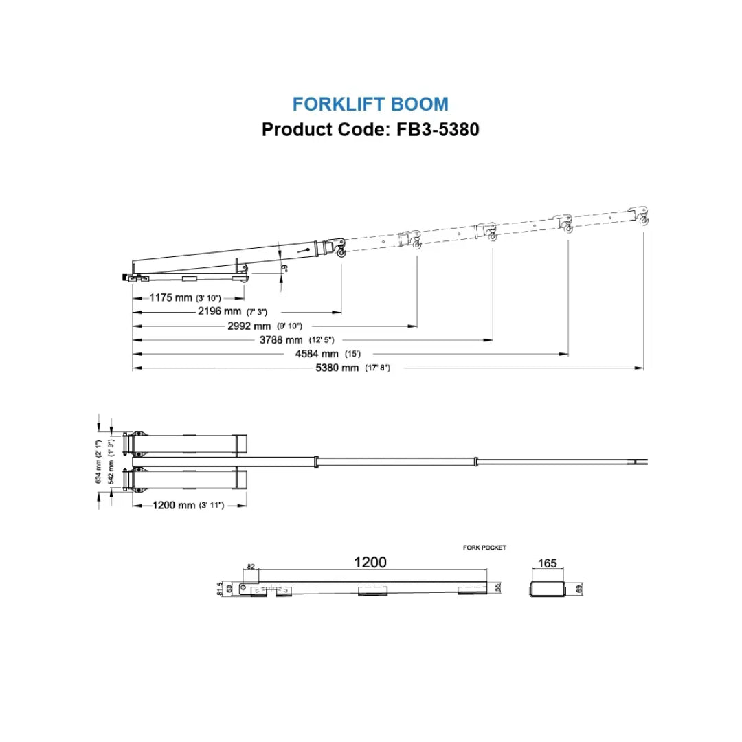 Aardwolf Forklift Boom Series