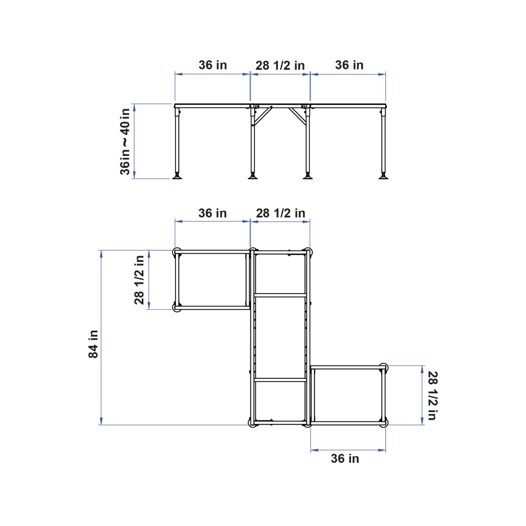 PFT27W- Premium Fabrication Table 27"W [ Jimmy Dang Edition ]