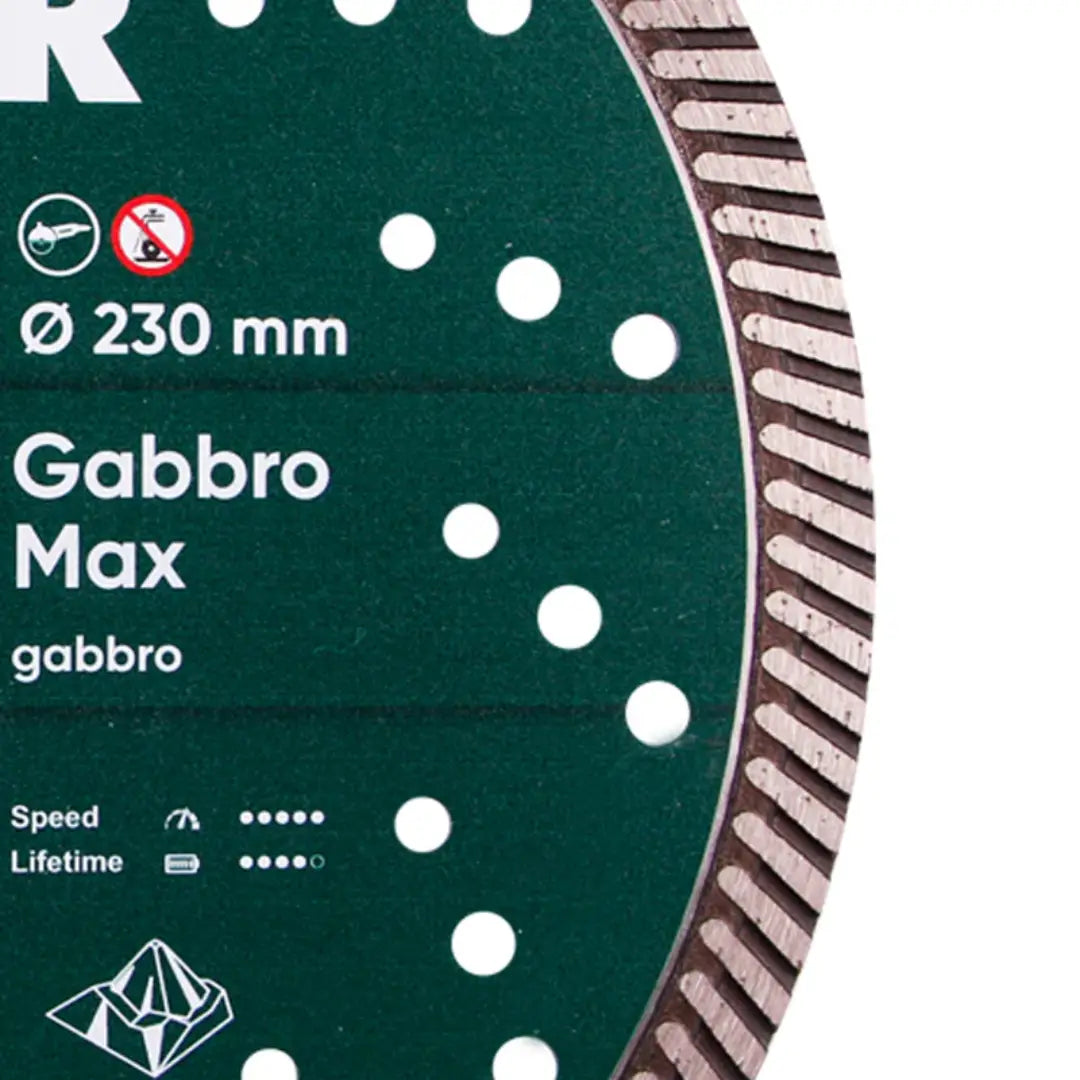 DISTAR GABBRO MAX TURBO 9" DIAMOND BLADE – HIGH-PERFORMANCE CUTTING FOR BLACK GRANITE & STONE