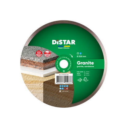 Distar Granite Diamond Blade 4.5″–16″ – High-Speed Wet Cutting For All Granite Types