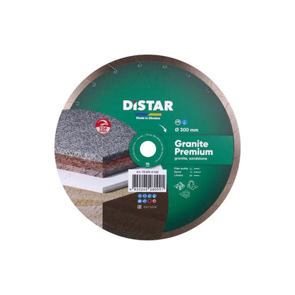 DISTAR GRANITE PREMIUM DIAMOND BLADE 5"–16" – WET CUTTING FOR GRANITE, MARBLE & STONE