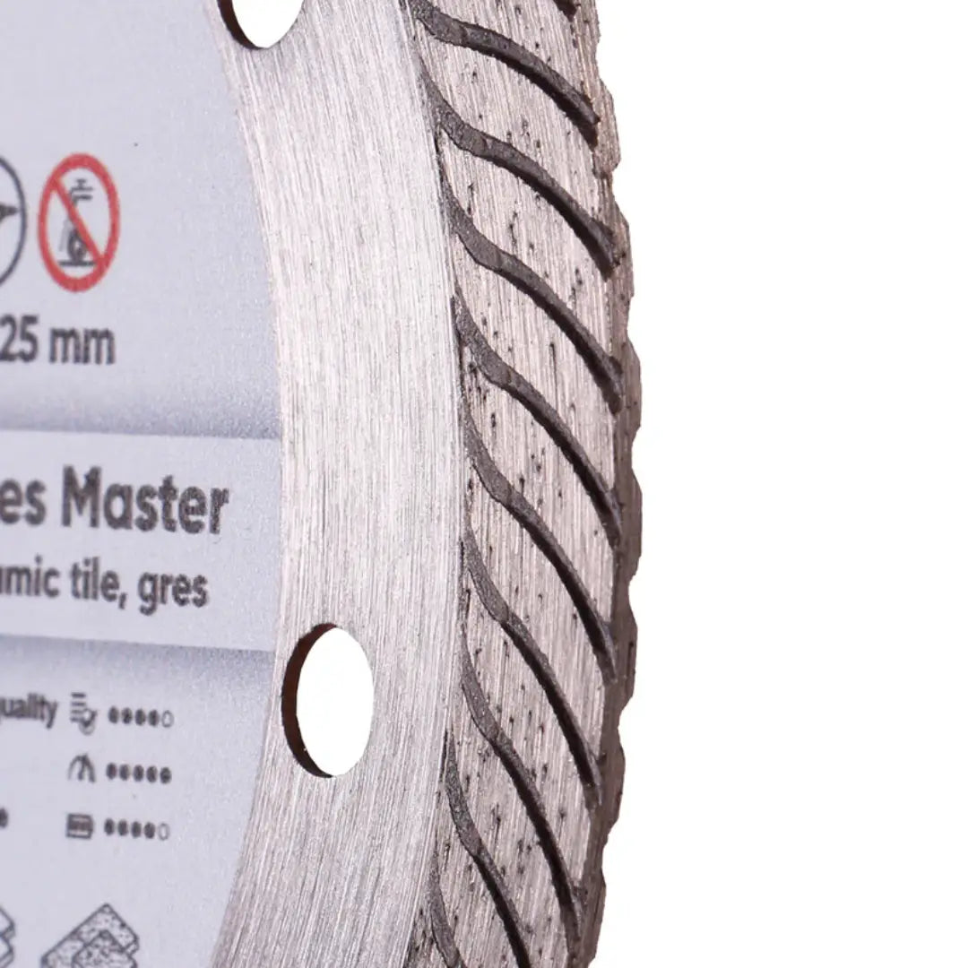 DISTAR GRES MASTER 4.5"–5" DIAMOND BLADE – FAST CUTTING FOR THICK PORCELAIN GRES & CERAMIC TILE