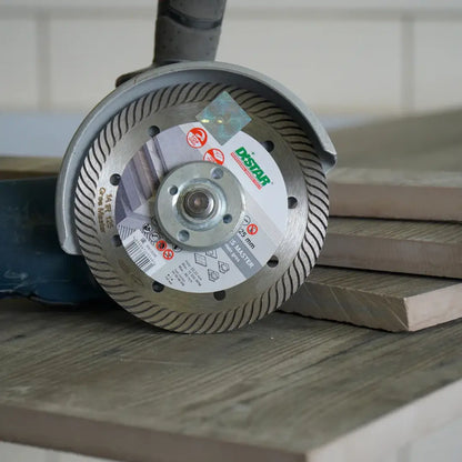 DISTAR GRES MASTER 4.5"–5" DIAMOND BLADE – FAST CUTTING FOR THICK PORCELAIN GRES & CERAMIC TILE