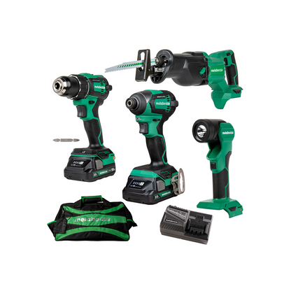 18V MultiVolt™ 4-Piece Combo Kit (2 x 2.0 Ah)