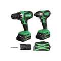18V Hammer Drill and Impact Driver Combo Kit