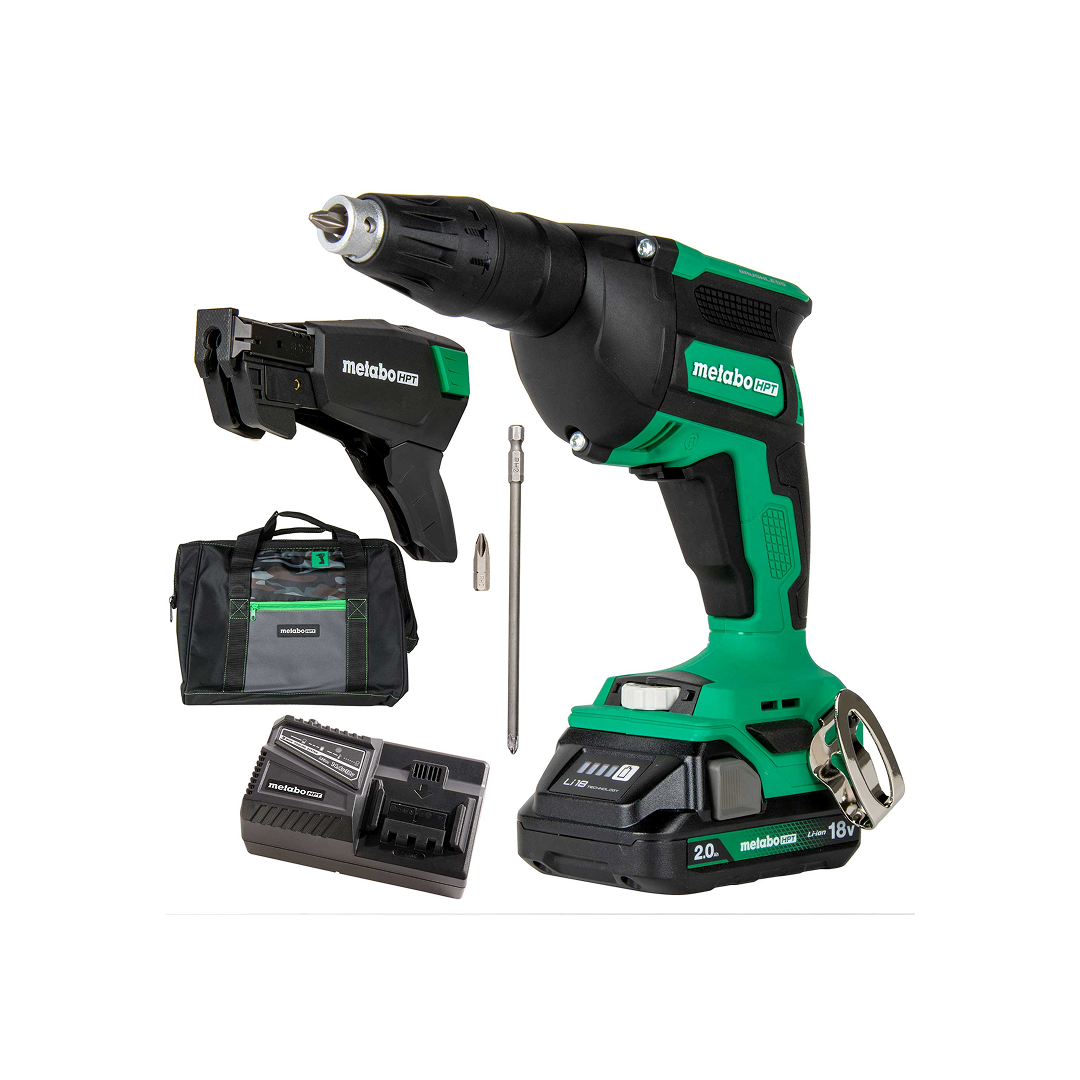 18V MultiVolt™ Cordless Drywall Screw Gun Kit w/ Collated Screw Magazine