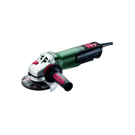 600476420 - Wep 15-125 Quick 4.5" / 5" Angle Grinder - 11,000 Rpm - 13.5 Amp W/Electronics, Non-Lock Paddle