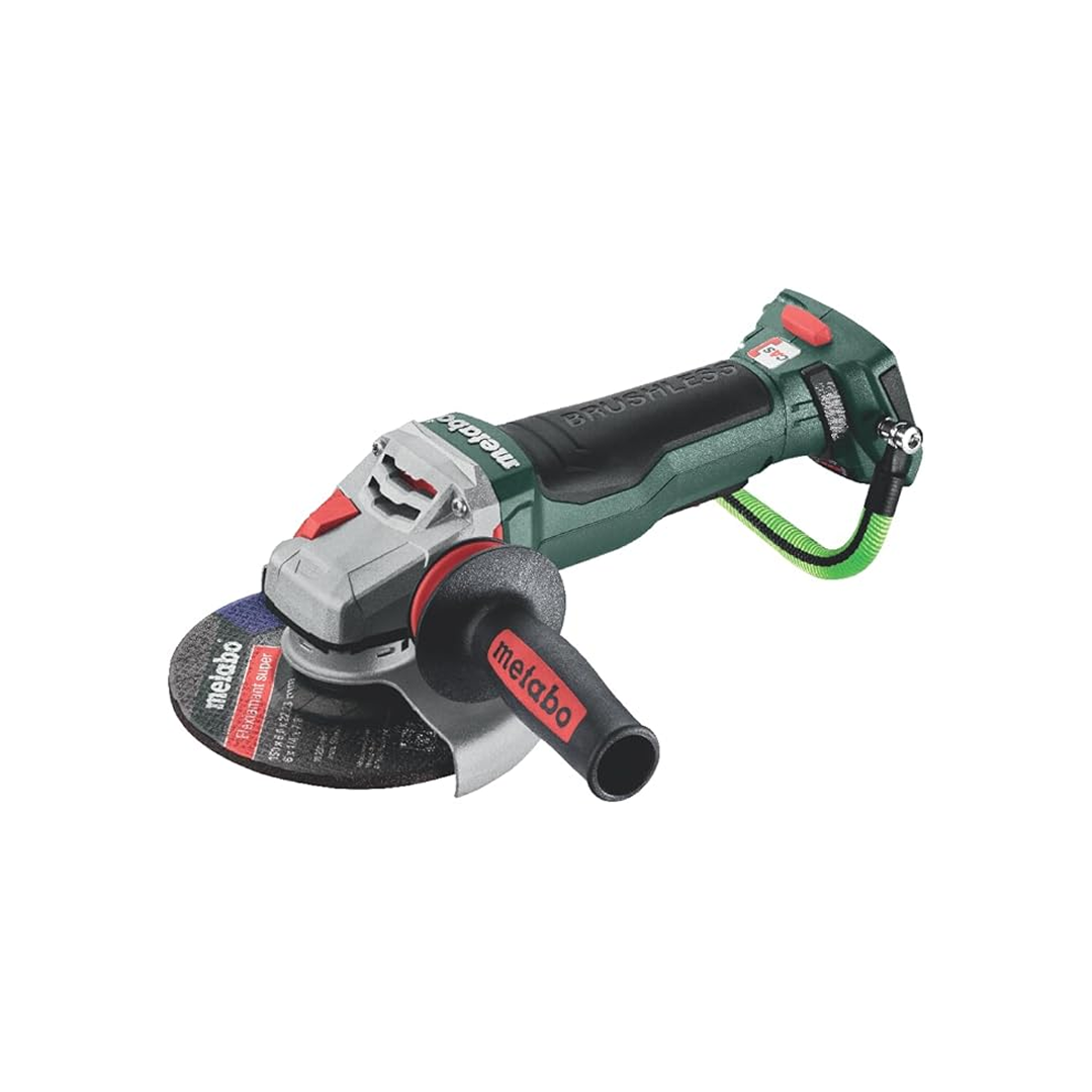 Metabo WPB 18 LTX BL 15-150 Quick DS | 18V Cordless 6-Inch Angle Grinder | Tool Only - No Battery | Paddle Switch | Braking