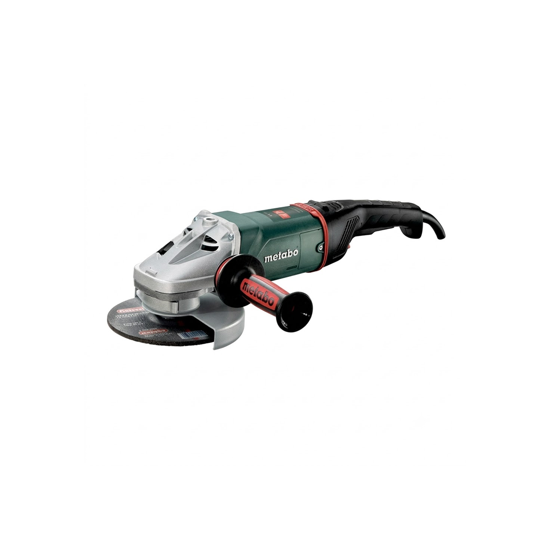 Metabo 7-Inch Angle Grinder, 8,500 RPM, 15 Amp, Paddle Switch, Metabo VibraTech, Made in Germany, WP 24-180 MVT, 606485420