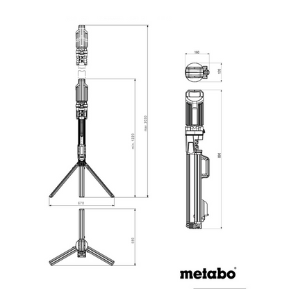 BSA 18 LED 5000 DUO-S (601507850) Cordless Site Lights
