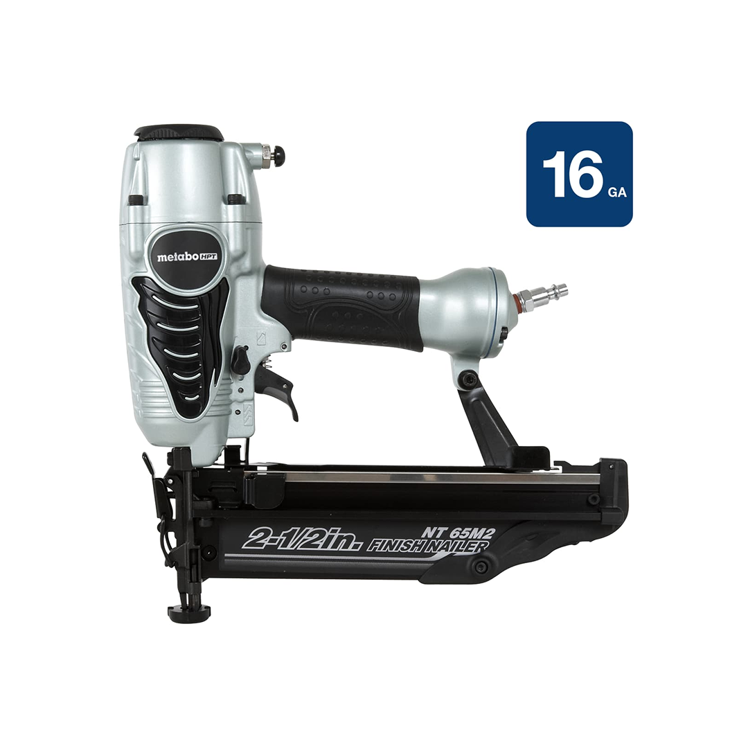 2-1/2 Inch 16 Gauge Finish Nailer with Air Duster