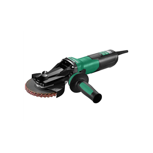 Metabo HPT WEVF 10-125 Quick INOX 4-1/2-Inch / 5-Inch Variable Speed Flat Head Grinder, 2,000-7,600 RPM, 10 Amp, Lock-On Switch, 646080420