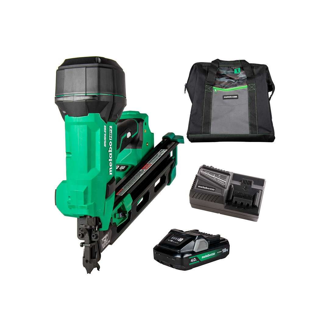 18V MultiVolt Cordless 30° 3-1/2" Paper Tape Framing Nailer (1x4.0Ah)