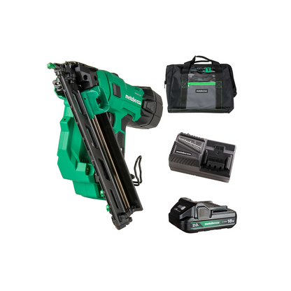 18V MultiVolt™ Brushless Pro 15-GA Angled Finish Nailer (1x2.0Ah)