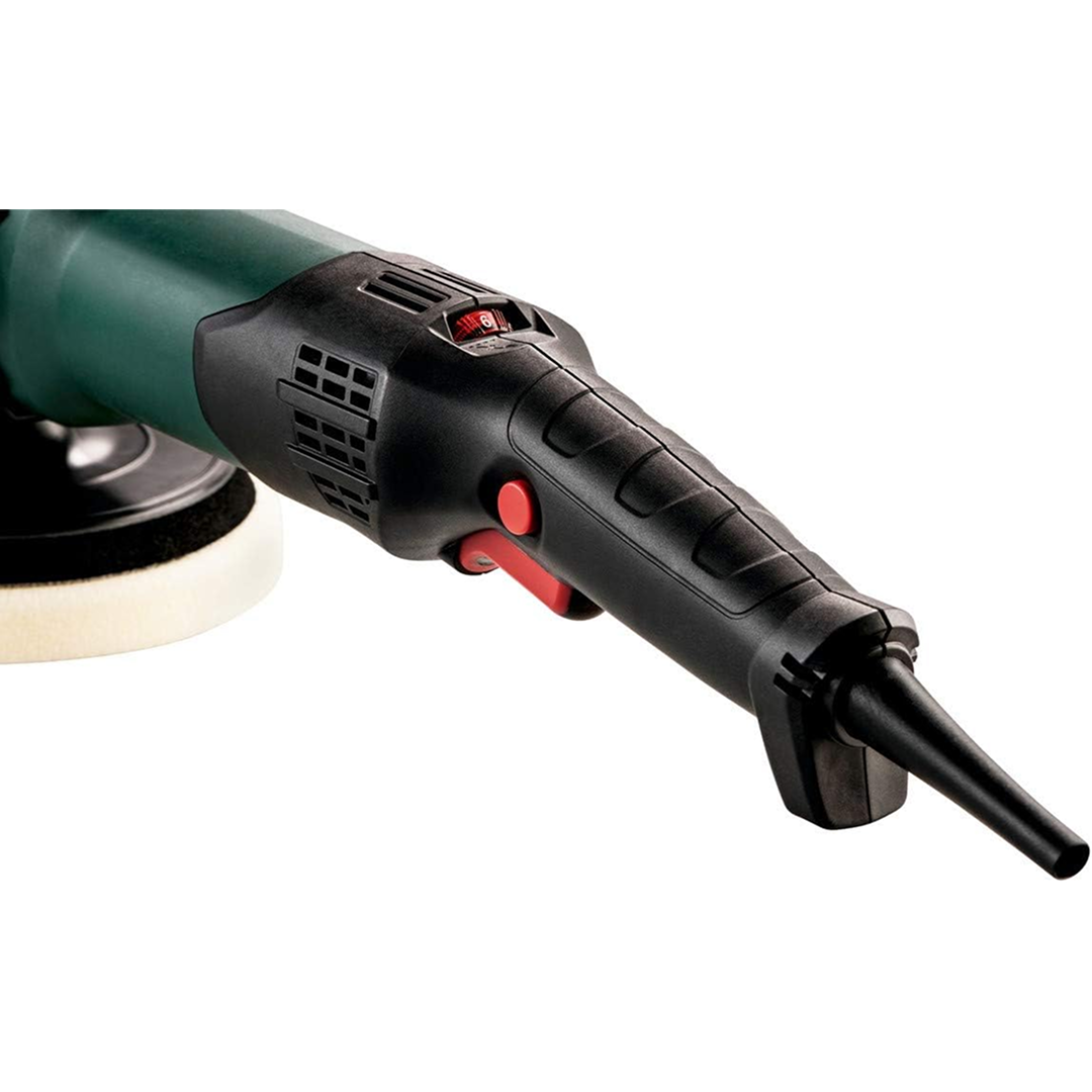 Metabo 7-Inch Variable Speed Polisher, 300-1900 RPM, Speed Control W/Lock-on, Rat Tail, Electronics, PE 15-20 RT
