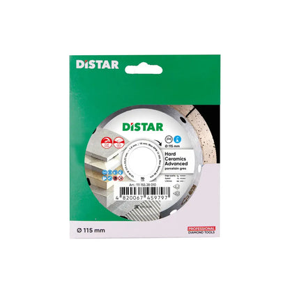 DISTAR HARD CERAMICS ADVANCED DIAMOND BLADE 4.5" – FAST, CLEAN PORCELAIN CUTS