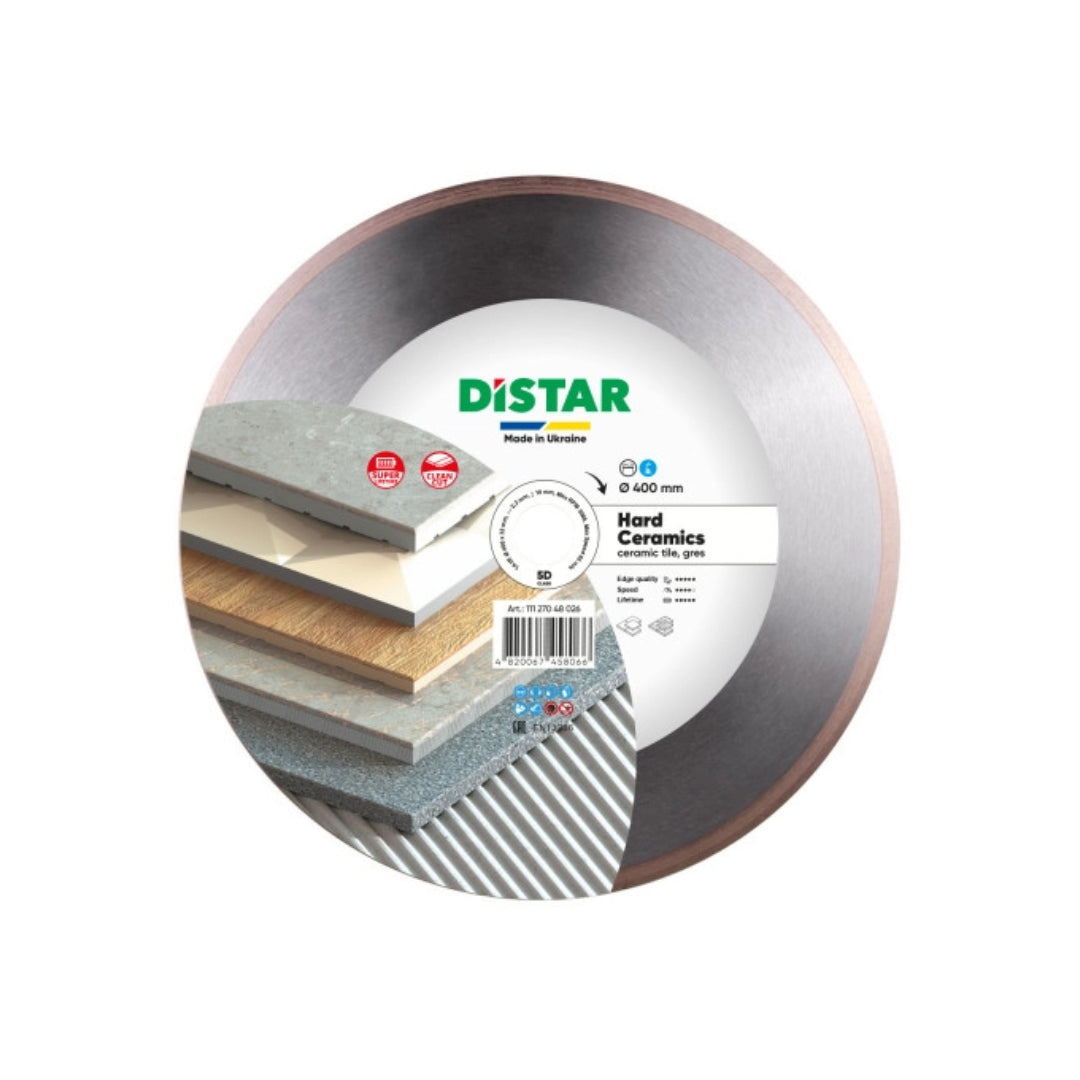 Distar Hard Ceramics Diamond Blade 4.5″–16″ – Clean Tile & Porcelain Cuts