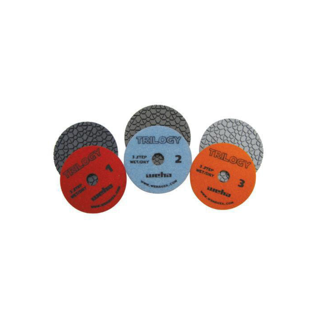 WEHA TRILOGY 3 STEP WET/DRY PADS