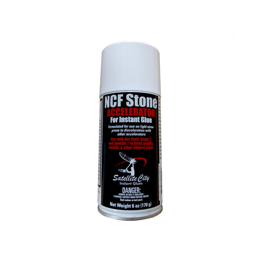 BLACK 6 OZ NCF STONE ACCELERATOR - AEROSOL SATeLLIte CITY