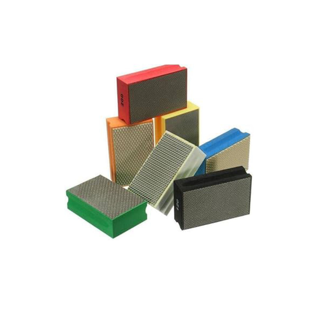 STONE ELECTROPLATED HAND PADS