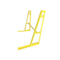 WEHA SINGLE SIDED STORAGE RACK A FRAME, 1 CROSS BAR YELLOW
