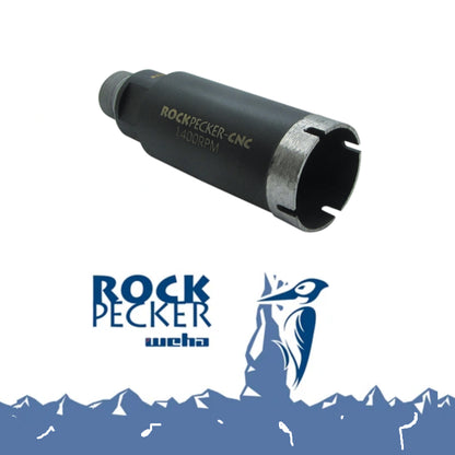 WEHA ROCKPECKER CNC 1/2 GAS THREAD CORE BITS
