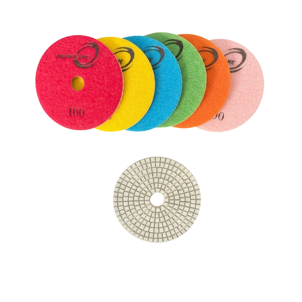 HURRICANE ES WHITE 7 STEP POLISHING SYSTEM