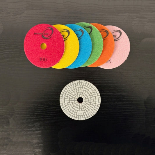 HURRICANE ES WHITE 7 STEP POLISHING SYSTEM