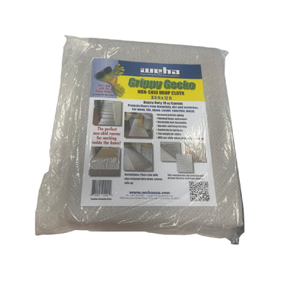 GRIPPY GECKO DROP CLOTH 10Z CANVAS 3.5X12