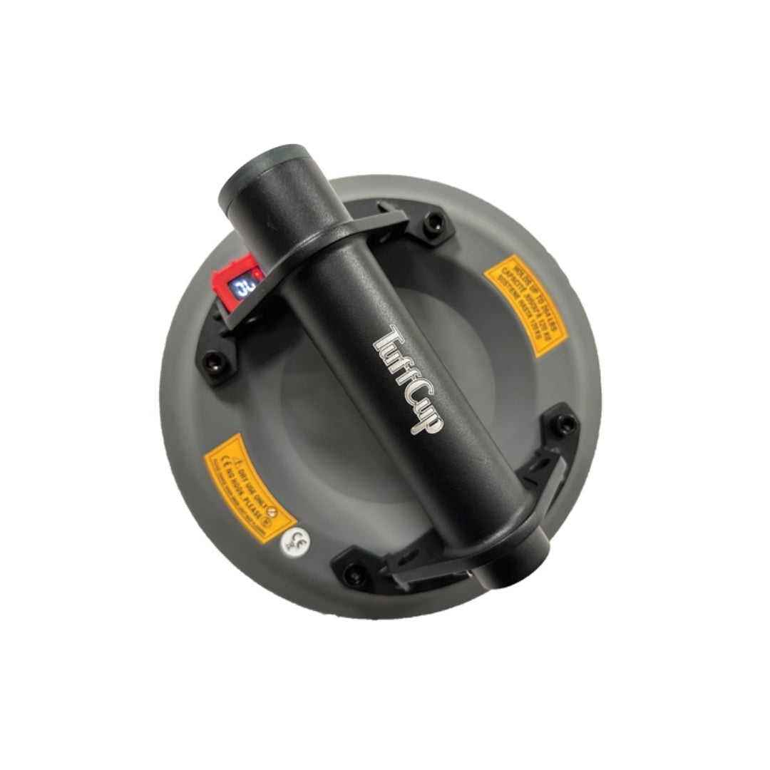 8" TUFFCUP TITAN BATTERY POWERED VACUUM CUP