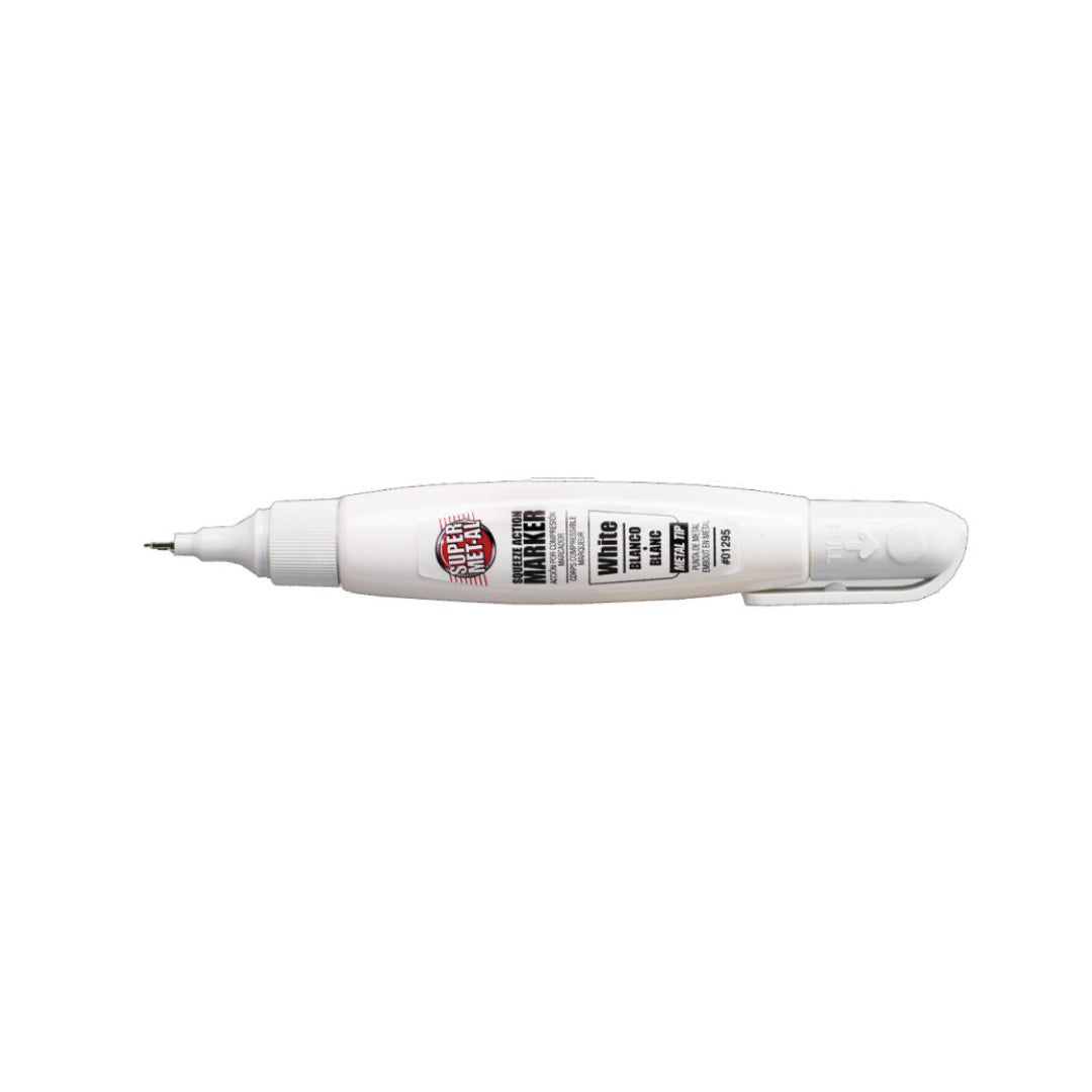 WHITE SUPER METAL MARKER