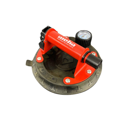 8" WEHA MANUAL METAL RED SUCTION VACUUM CUP