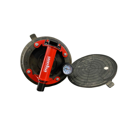 8" WEHA MANUAL METAL RED SUCTION VACUUM CUP